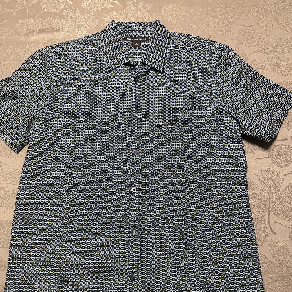 Michael Kors Button Shirt Mens Medium
